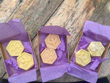 Load image into Gallery viewer, Two mini artisan soaps - Bee Clean Soaps