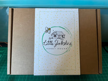 Load image into Gallery viewer, Honey and candle gift box - including a jar of honey and a hand-rolled beeswax candle