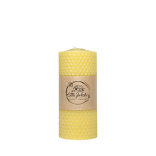 Load image into Gallery viewer, Honey and candle gift box - including a jar of honey and a hand-rolled beeswax candle