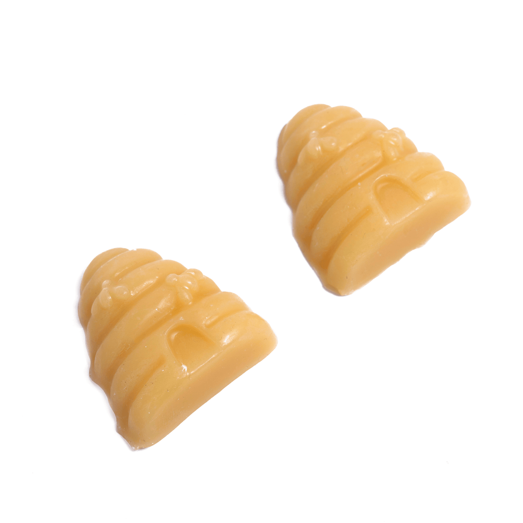 Pure beeswax skep beehive melts