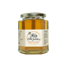 Load image into Gallery viewer, Honey and candle gift box - including a jar of honey and a hand-rolled beeswax candle